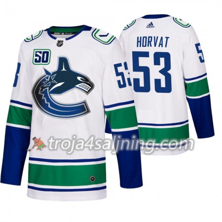 Vancouver Canucks tröja Bo Horvat 53 50th Anniversary 2019-2020 Adidas Vit Authentic - NHL Tröjor Herr Vancouver Canucks tröja Bo Horvat 53 50th Anniversary 2019-2020 Adidas Vit Authentic - NHL Tröjor Herr